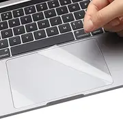 MUBUY-GOL 2 Pack Trackpad Protector for 2025-2022 MacBook Air 13.6 Inch Release M4 M3 M2 Chip Model A3240 A3113 A2681 with Touch ID Clear Anti-Scratch Anti-Water Touch Pad Protector