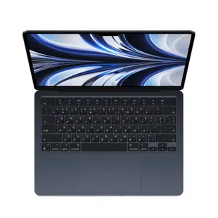 Apple 蘋果 MacBook Air 13吋 M2晶片 8G/256G 筆記型電腦 午夜色MLY33TA/A 贈螢幕保貼+鍵盤膜+保護殼