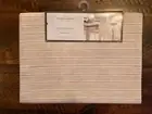 Target Threshold Table Runner Valentines Christmas Red Ivory Stripe - NEW