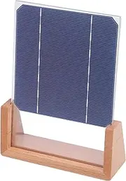Mini Monocrystalline Solar Panel, 3W 22% High Conversion Efficiency Educational Solar Cell Demonstration, Solar Panels Cells DIY for Science Teaching Home Decor