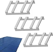 Safety Cover Strap Buckles - Trampoline Protector Accessories - Pond Safety Cover Strap Locking Buckle for Home All Ground Backyard Yard