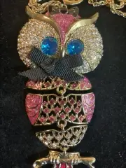 Betsey Johnson Enchanted Owl Ring Rare- 8