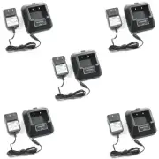 5X CH-5 Desktop Charger Baofeng UV-5R 8W DM-5R UV-5RA UV-5RE Radio Walkie Talkie