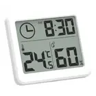 Digital LCD Thermometer Hygrometer Humidity Meter Room Indoor Temperature Clock