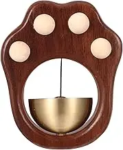 Garneck Doorbell Chime Magnetic Entry Decor for Home Office and Classroom Charming Walnut Effortless Installation Sound