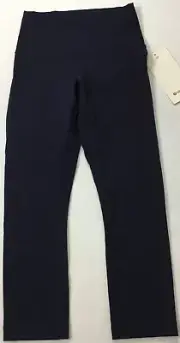 Lululemon Women Wunder Train HR Crop 21” Everlux LW6BF7S TRNV True Navy Size 2