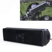 LED Display Motorcycle Bluetooth Audio Sound System APP Control MP3/TF/USB FM