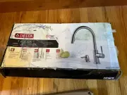 Delta Trask Single Hole Pull Down Faucet 19933-SPSD-DST