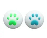 White Joy-Con & Nintendo Switch Lite Thumb Grips Caps Analog Controller