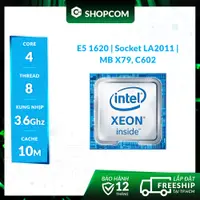 在飛比找蝦皮購物優惠-Intel Xeon E5-1620 處理器 - 4 核 8