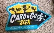 Card 'N’ Go Seek Game Family Fun Scavenger Hunt Find A Match Plastic Case