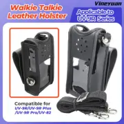 BAOFENG UV-9R UV-9R Plus UV-9R Pro UV-82 Radio Walkie Talkie Leather Holster
