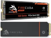 Seagate FireCuda 530 M.2 2280 500GB 1TB 2TB 4TB (Heatsink) PCIe 4x4 NVMe 1.4 LOT
