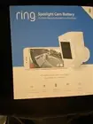RING spotlight cam battery WIRELESS outdoor camera with bright LEDS and SIREN