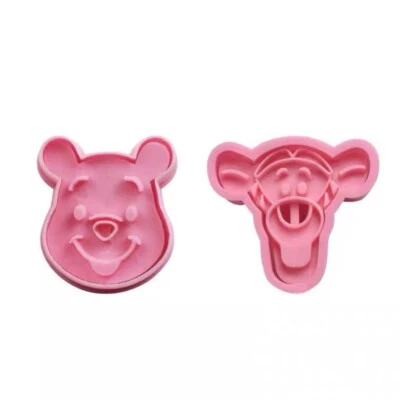 Cartoon Bear Tiger Cookies Biscuit Fondant Sugarcraft Cutter DIY Clay