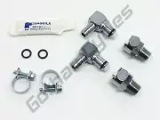 Ducati Gas Fuel Line Hose Metal Quick Release Disconnect Coupling Kit