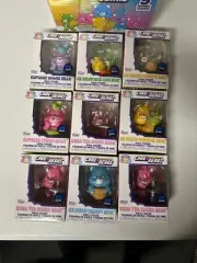 Funko Minis Care Bears, Complete Set Of 9, Includes Glitter & Chase New w/ Box