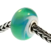 Authentic Trollbeads Glass 61164 Turquoise Armadillo :1 RETIRED