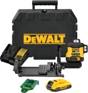 Dewalt DCLE34031D1-QW Green Multiline Laser 510-530nm XR Lithium 18V 1x2Ah