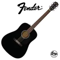 在飛比找蝦皮商城優惠-Fender CD-60S D桶面單板木吉他 - 黑色【桑兔