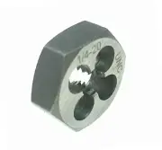 Swordfish 8165 - Alloy Steel Hex Dies 1/4"-20 UNC