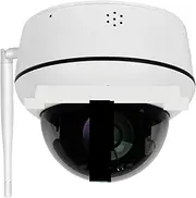 CCD 5MP 5X Optical Zoom Dome WiFi PTZ IP Camera Human Detection Auto Tracking Two-Way Intercom CCTV Surveillance Cameras(U/S_5MP - 256G Card)