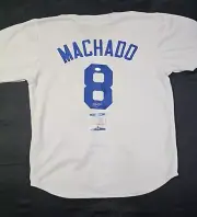 Manny Machado Signed Los Angeles Dodgers Jersey (Beckett COA)