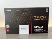 NEW ASRock AMD Radeon RX 9070 XT Taichi OC Triple Fan 16GB GPU ✅SHIPS IN 1 DAY✅