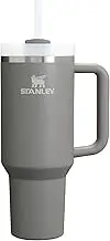 Stanley Quencher H2.0 Tumbler with Handle and Straw 40 oz | Flowstate 3-Position Lid | Cup Holder Compatible for Travel | Insulated Stainless Steel Cup | BPA-Free | Camelia