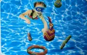 Swimming Pool Toys Dive Rings Sticks Ball Colourful Weighted Underwater Fun Toys