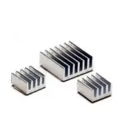 3pcs Raspberry Pi Aluminium Cooler Heatsink Kit Self Adhesive Heat Sink