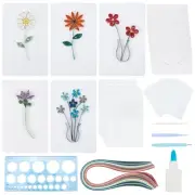 Paper Quilling Kits DIY Quilling Card Making Kits Quilling Kits for Adults wi...