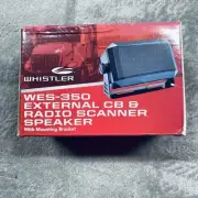 Whistler WES-350 External CB & Radio Scanner Speaker with Mounting Bracket