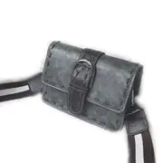 Retro Stitching PU Shoulder Bag Small Square Bag Ladies Handbag Messenger Bag (Grey)