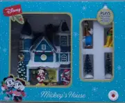 Disney Musical Mickey with Minnie Pluto Goofy Christmas House Decoration NIB