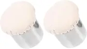 Practical Oil Brush Set 2pcs Stainless Steel Wipers for Pancake Home Restaurant Use