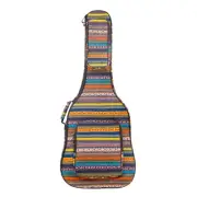 40 41 Inch Acoustic Guitar Case Gig Bag With 3D Pockets,Neck Protector Pillow...