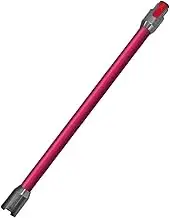 Wireless Vacuum Cleaner Extension Rod Telescopic Straight Tube Extension Rod Accessories，Compatible for Dyson，V7 V8 V10 V11(Red)