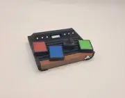 Retro Atari Video Game System Miniature Diorama Doll House Size