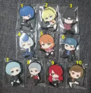 Japan Anime PERSONA 3 P3 FES Rubber Strap Charm Keychain Key Ring Yuuki Makoto
