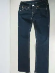 TRUE RELIGION Slim bootleg Navy Jeans Pants Woman's 28 x 33.5 NWT