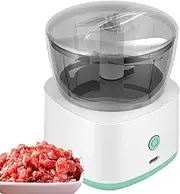 Baby Food Processor - Cordless Anti-Slip Food Processors | Stainless Steel Kitchen Supplies Multifunctional Electric Food Chopper for Dicing, Mincing, and Puree
