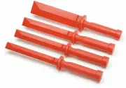 4 PC Chisel Tool Set Scraper Cleaner Pryer Remover for Auto Body Molding & Caulk