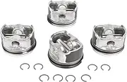 Repair Parts 4pcs New Pistons & Rings 06B107065N 06B107065F 06B107099AG 06B107099R for 1.8T for Audi A3 A4 VW EOS AWW AWP AUG AWM Repair Parts