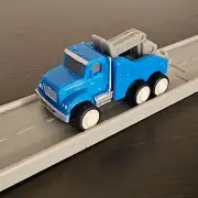 Blue Tow Truck NEW Road To Gold Driven Battat Pocket Micro Toy Car