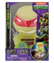 Teenage Mutant Ninja Turtles Raphael Figure Soft Lite Soft Formed Glowing Toy