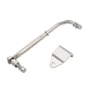 Outboard Motor Steering Link Rod Heavy Duty Steering Arm Adjustable Length for 15HP to 200HP Marine Outboard Engine Part Silver