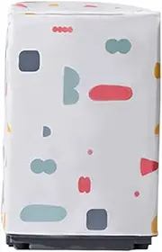[Beatifufu] Irradiation Washer Cover Waterproof Printing Pattern Dryer Protection Easy to Clean for Rooms