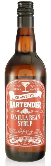 Crawleys Bartender Vanilla Bean Syrup 750ml