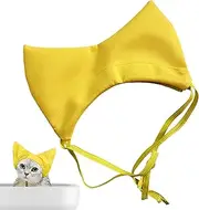 Bath Cap for Dogs | Adjustable Cat Shower Hat Dog Ear Cover,Head Wrap Oxford Cloth, Pet Supplies Waterproof Ear Protection, Grooming Bathing Supplies